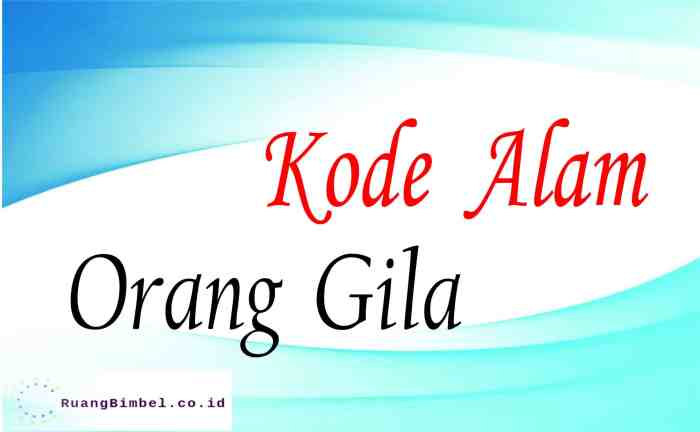 kode alam singa togel